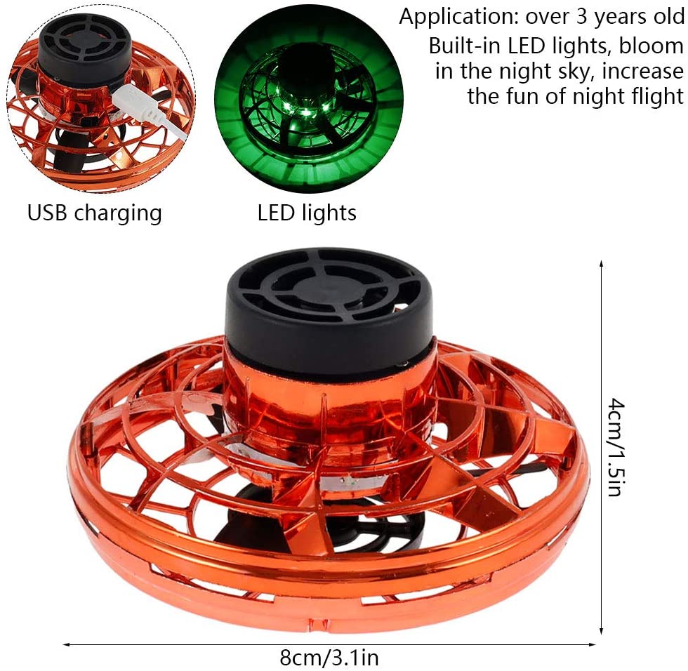 LED Mini Drone with Hand Control
