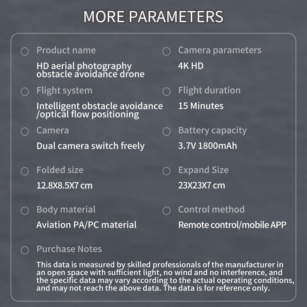F19 Drone with 1080P Camera & Obstacle Avoidance