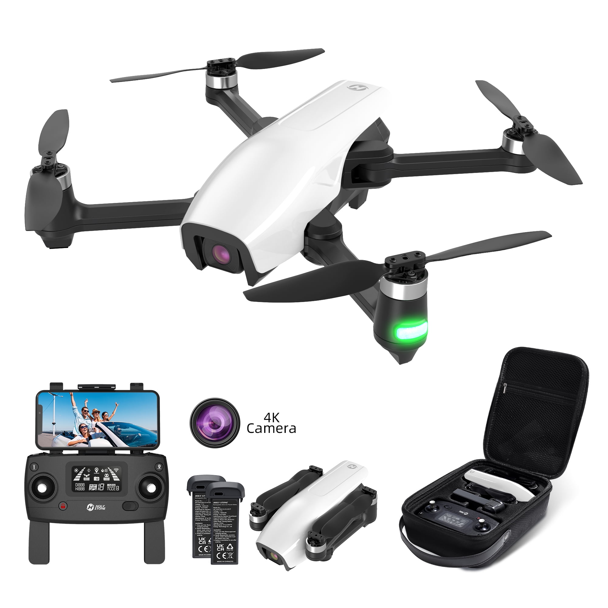 Holy Stone 4K GPS Drone for Adults