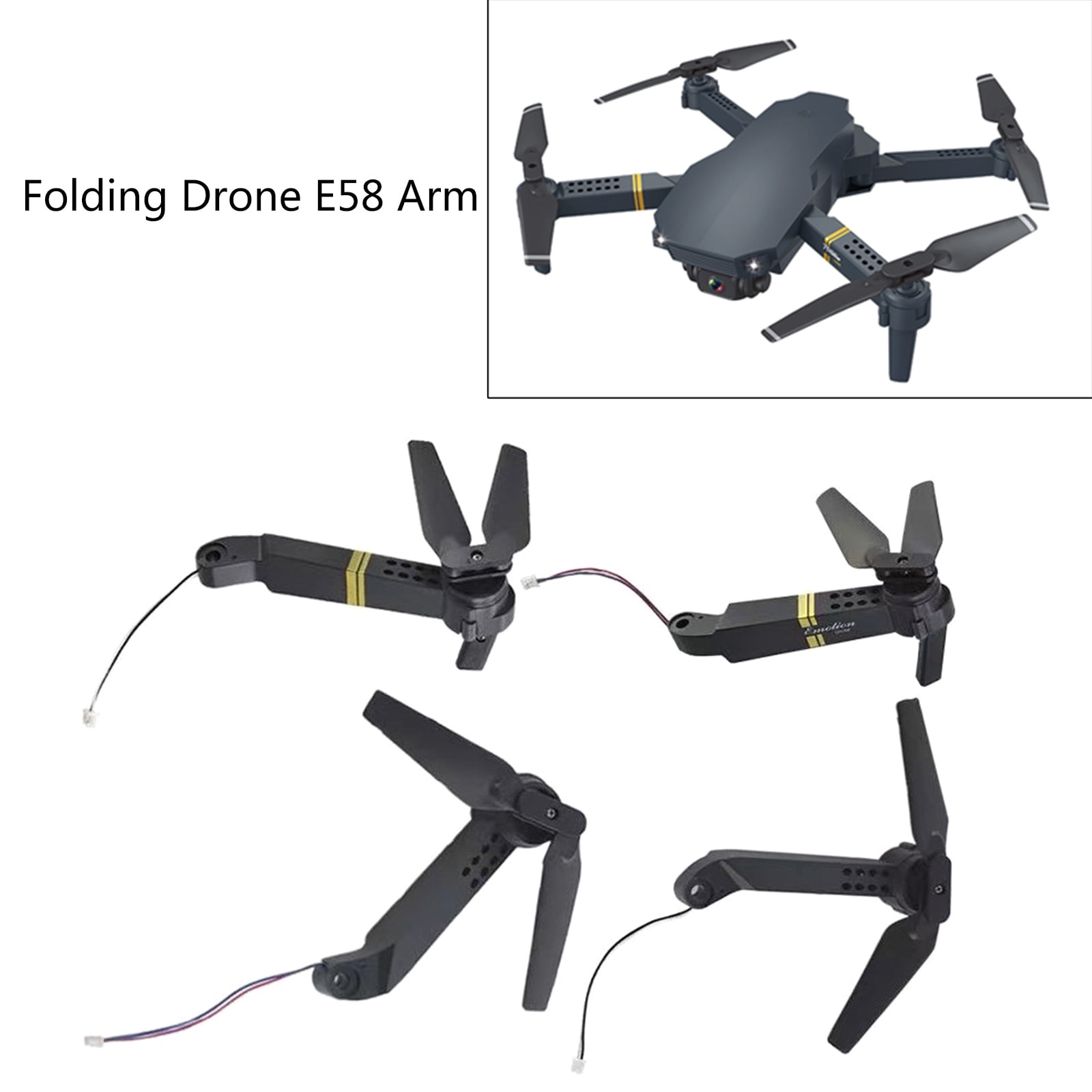 Quadcopter Replacement Parts for E58 RC Drone