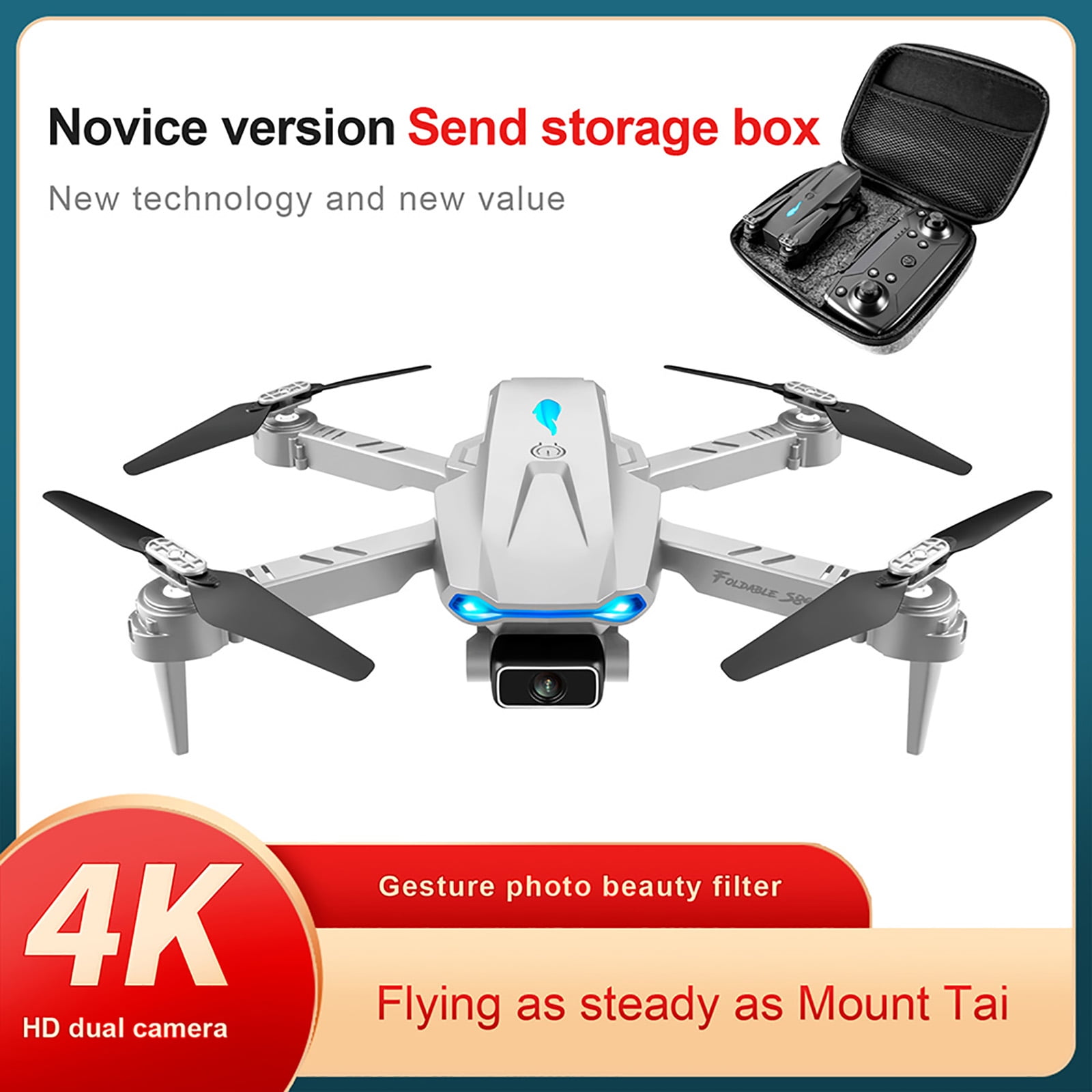 Mojoyce S89 Folding Quadcopter with HD Camera