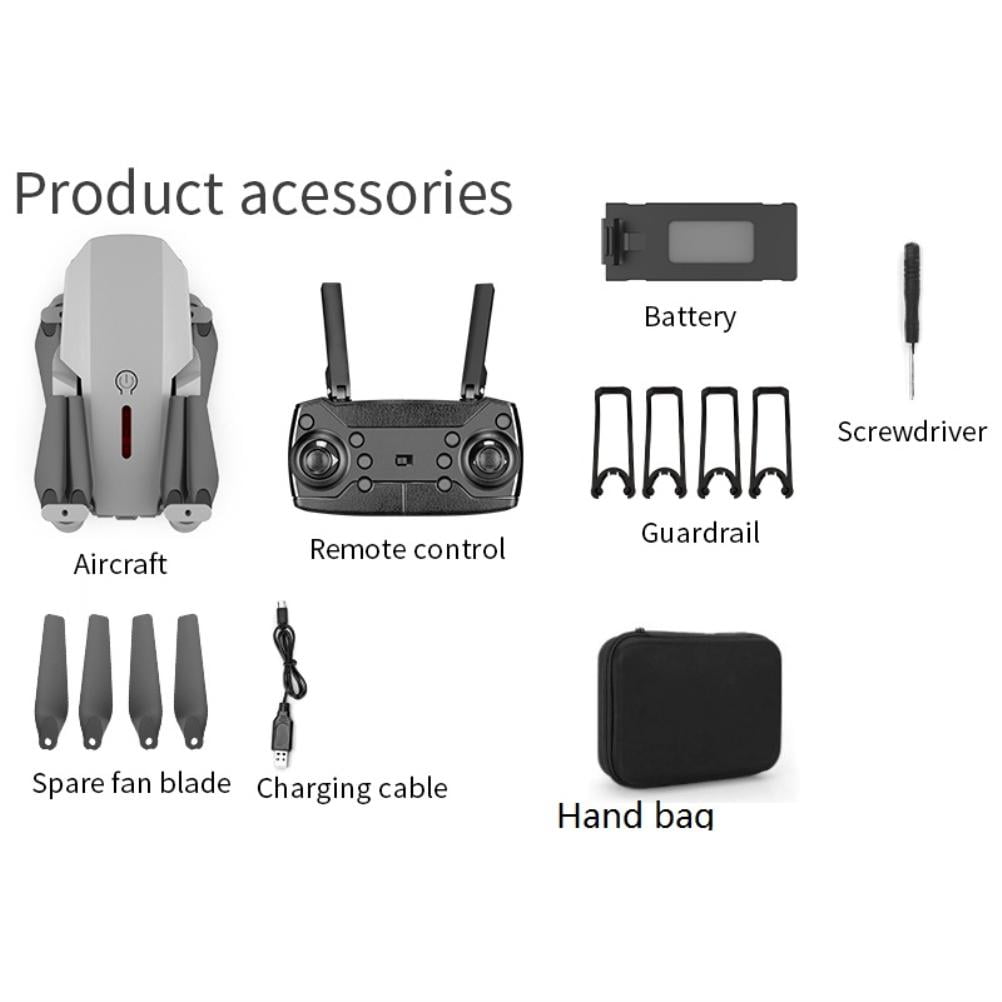 4K HD Camera Foldable LED Mini Drone