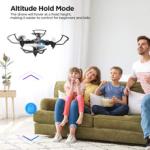 Black LED Mini Drone for Beginners & Kids