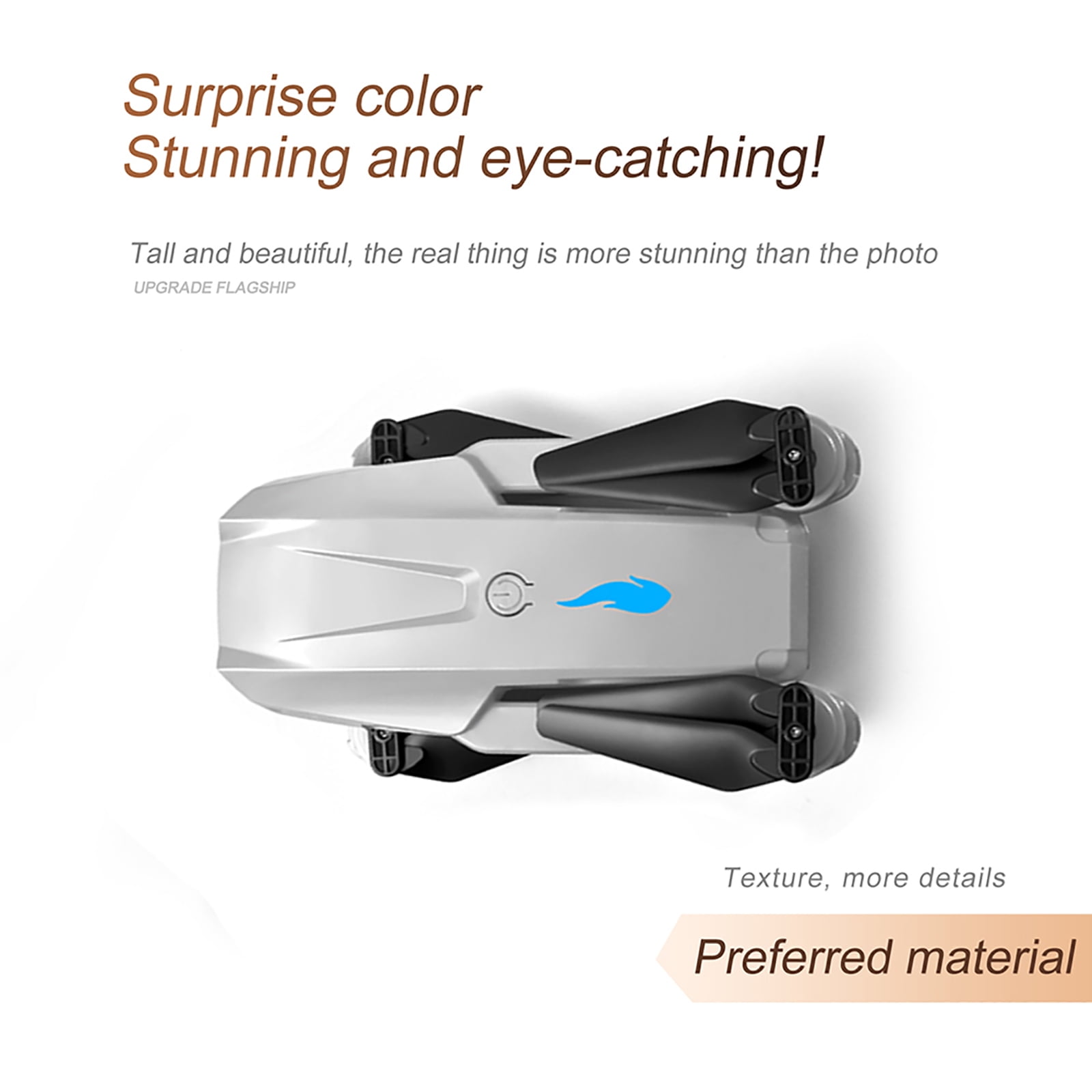 Mojoyce S89 Folding Quadcopter with HD Camera