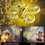 Stunt Drone with LED Lights and Remote Control