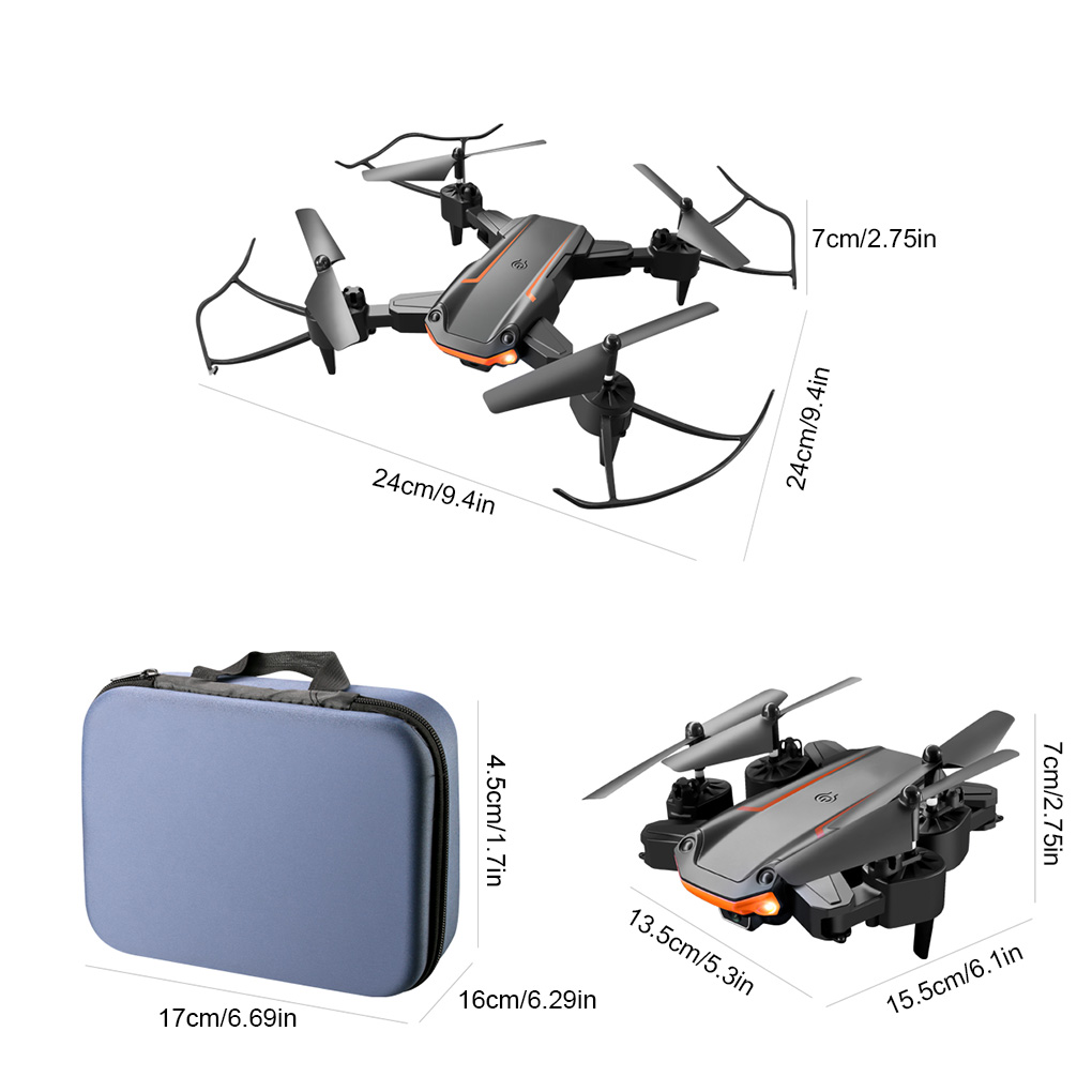 Foldable USB Drone with 360° Tracking