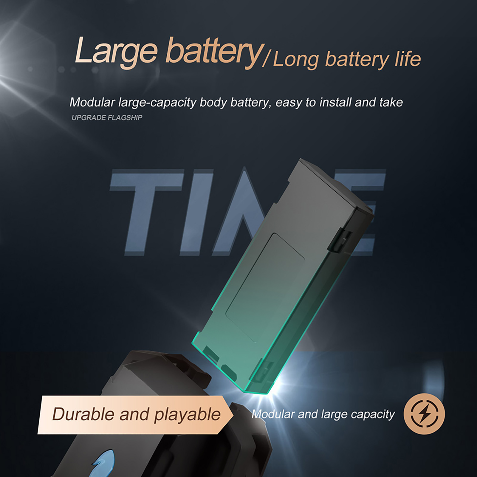 Mojoyce S89 Folding Quadcopter with HD Camera