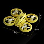 Stunt Drone with LED Lights and Remote Control