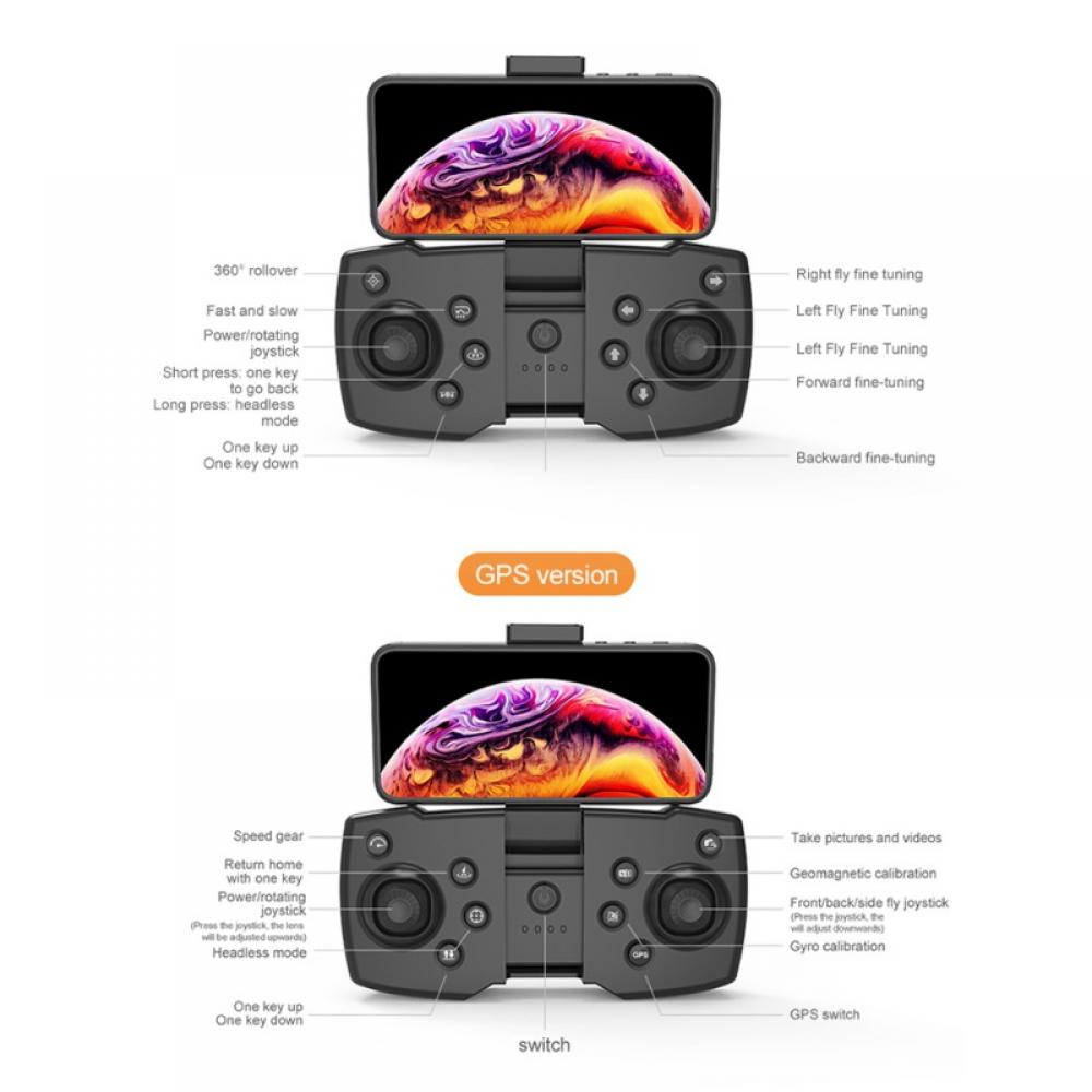 GPS Foldable Drone with 8K HD Camera