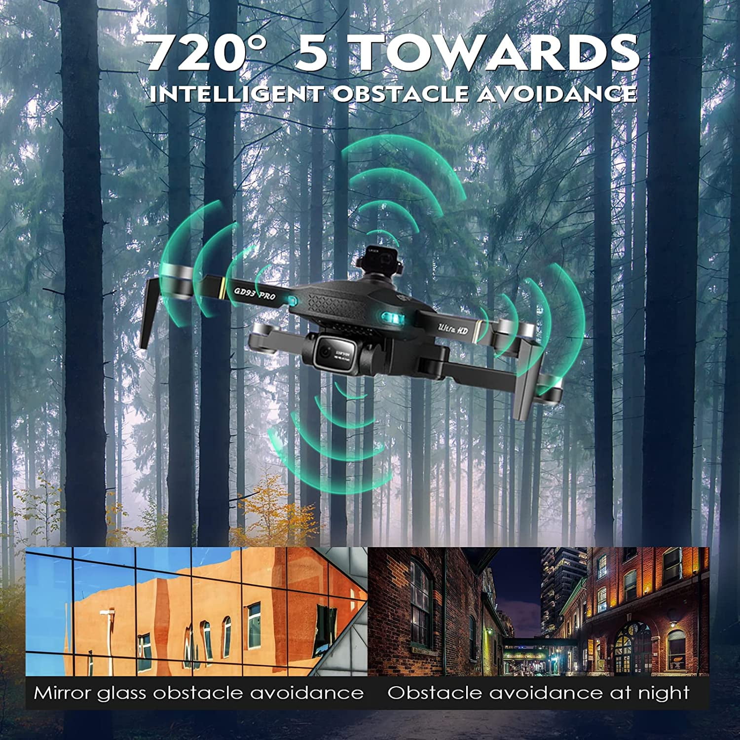 Foldable 6K GPS Drone with Gimbal