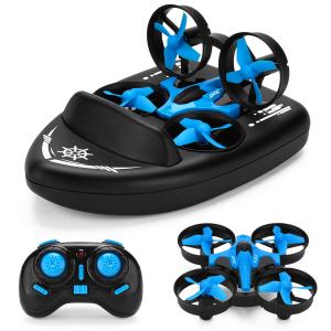 Beginner's Blue Mini RC Quadcopter Helicopter Toy