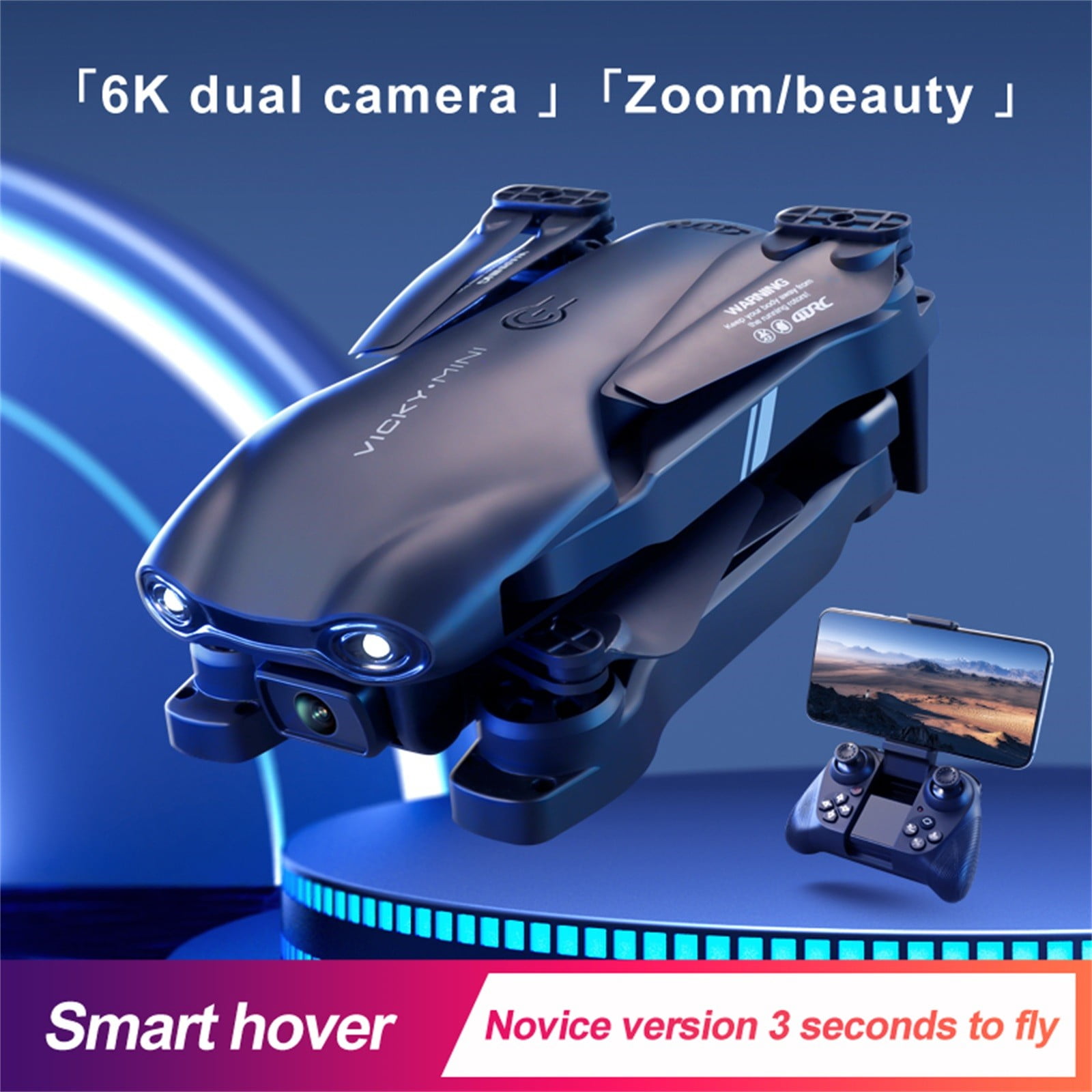 Ozmmyan V13 6K HD Dual Camera Drone