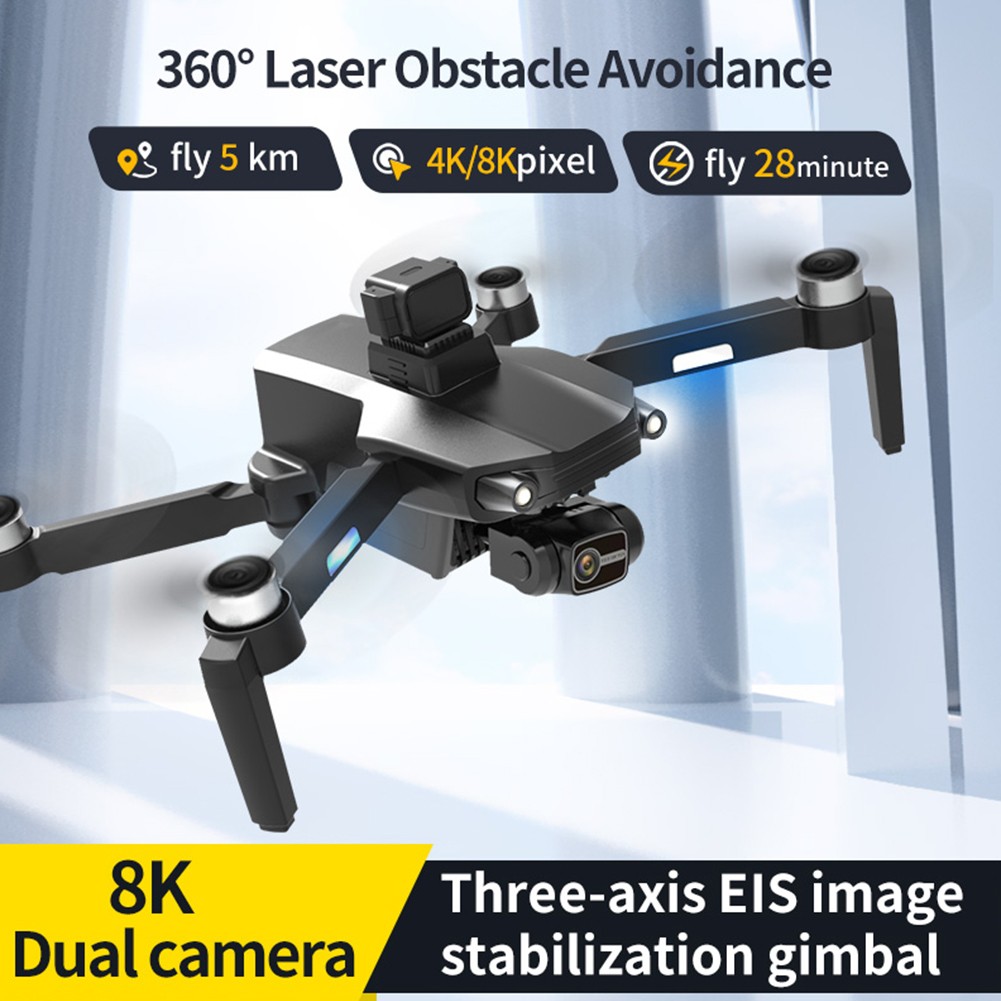 Anti-shake GPS Camera Drone with Obstacle Avoidance