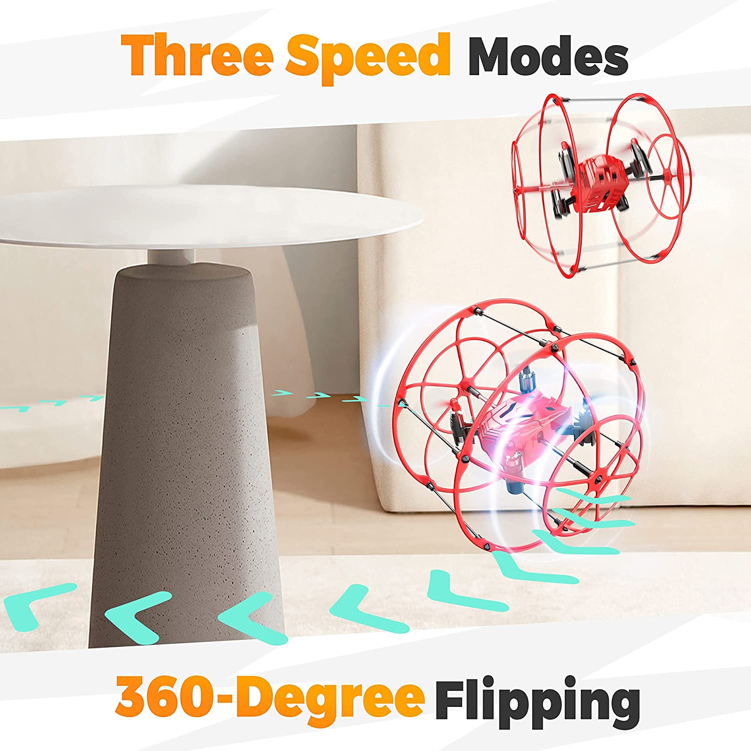 Bezgar HQ053 Mini Wall-Climbing Stunt Drone