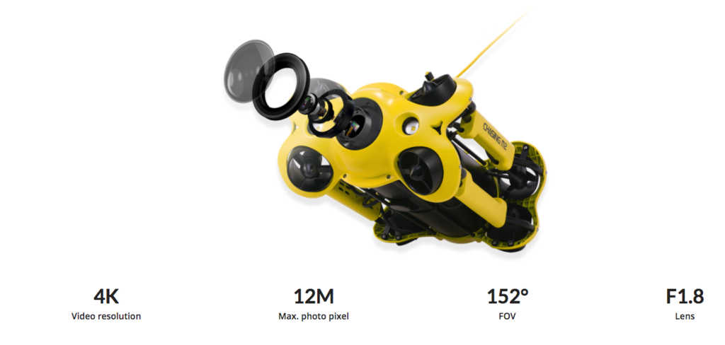 Professional Underwater Drone with 4K UHD Camera