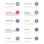 Foldable GPS Quadcopter with Double 4k Camera