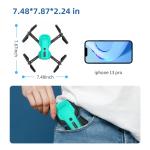 DEERC FPV Drone with Camera and 3 Batteries