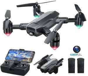 Dragon Touch DF01 Foldable Drone - 1080P Camera