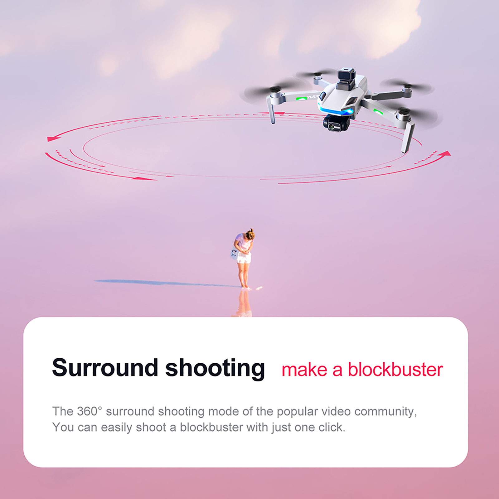 Foldable GPS Drone with 4K Camera