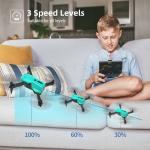 DEERC FPV Drone with Camera and 3 Batteries