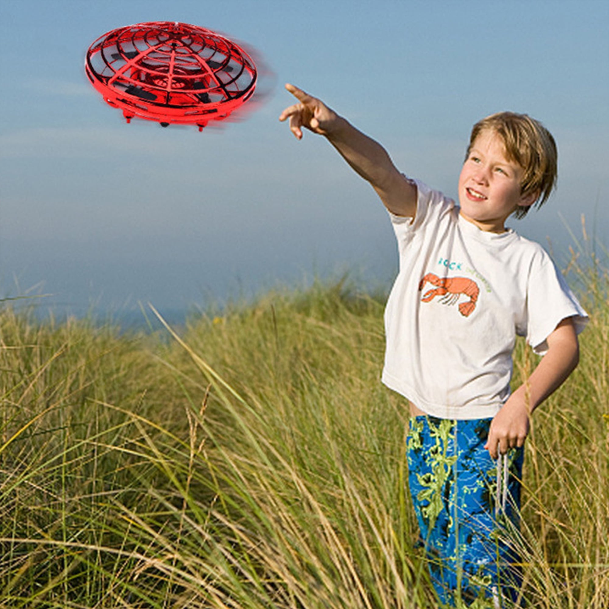 Hand Controlled LED Mini UFO Drone