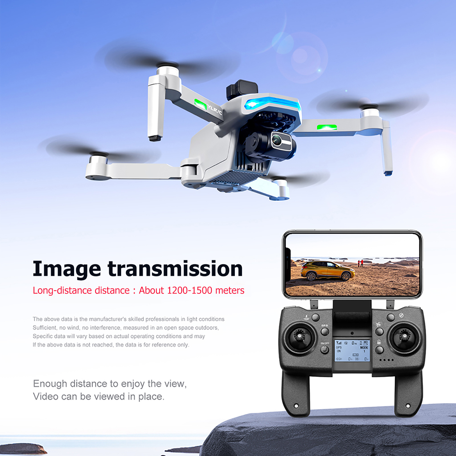 Foldable GPS Drone with 4K Camera