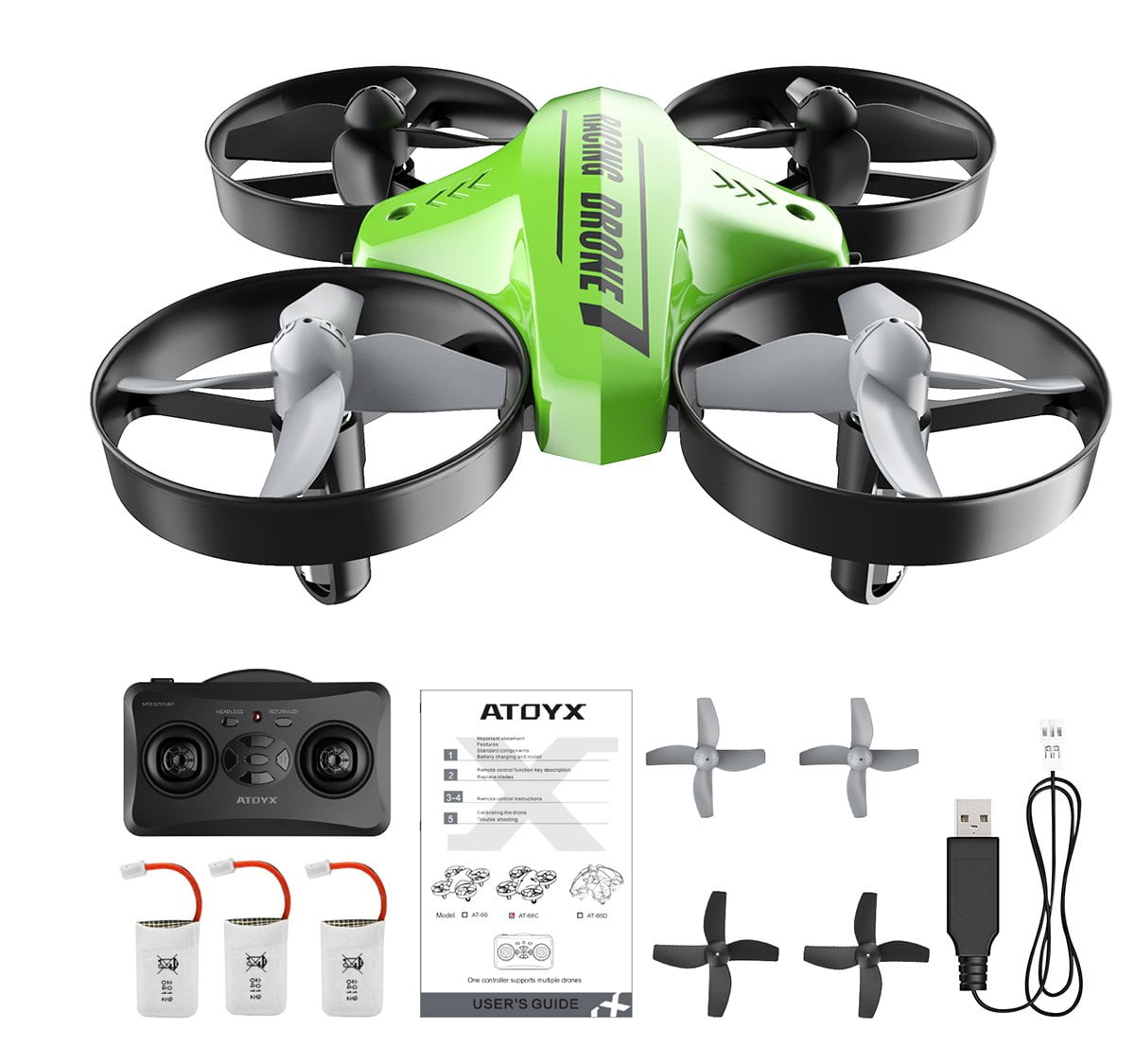 ATOYX Kids Mini Drone with LED lights