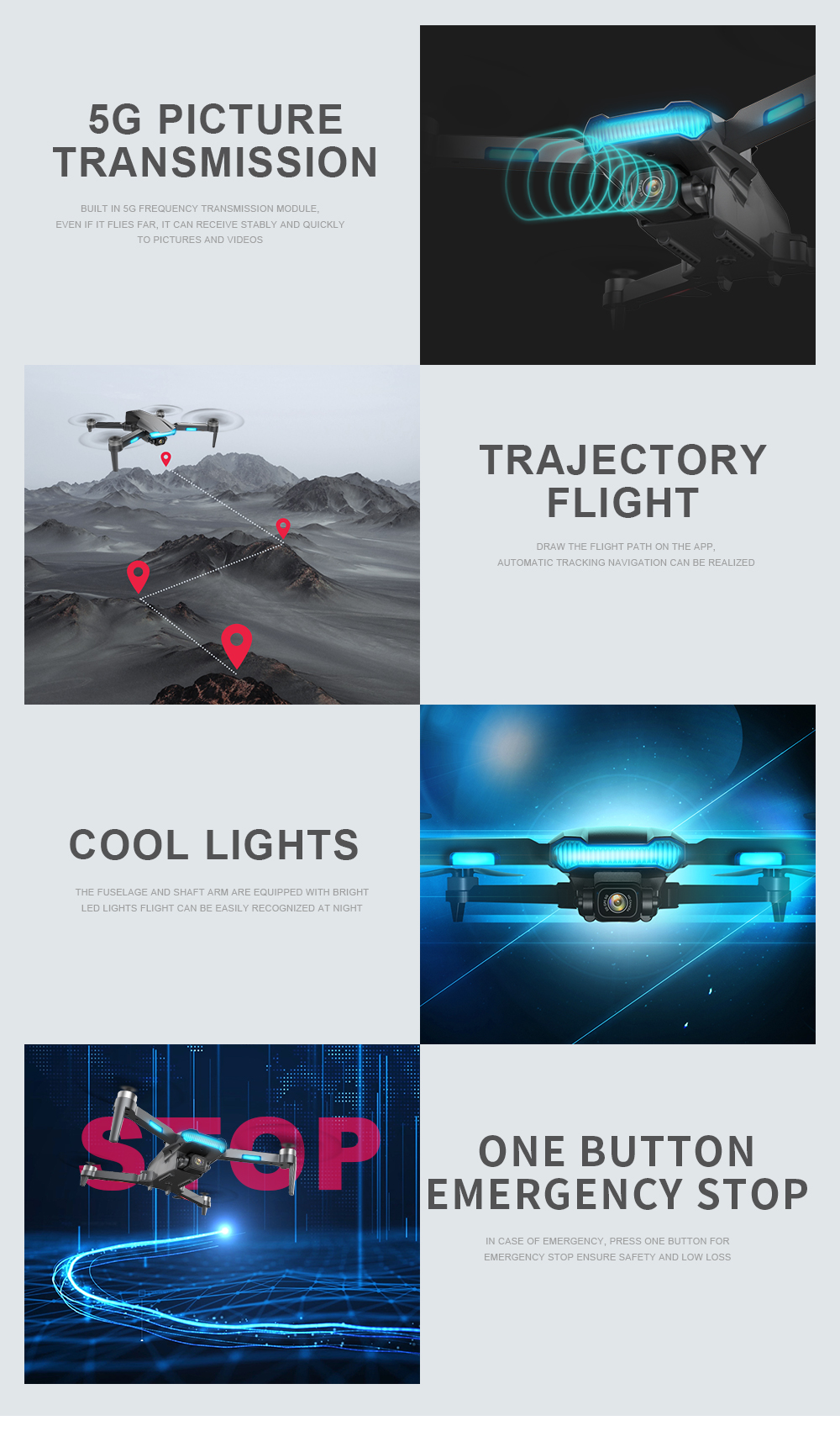 8K GPS Drone with Follow Me Feature