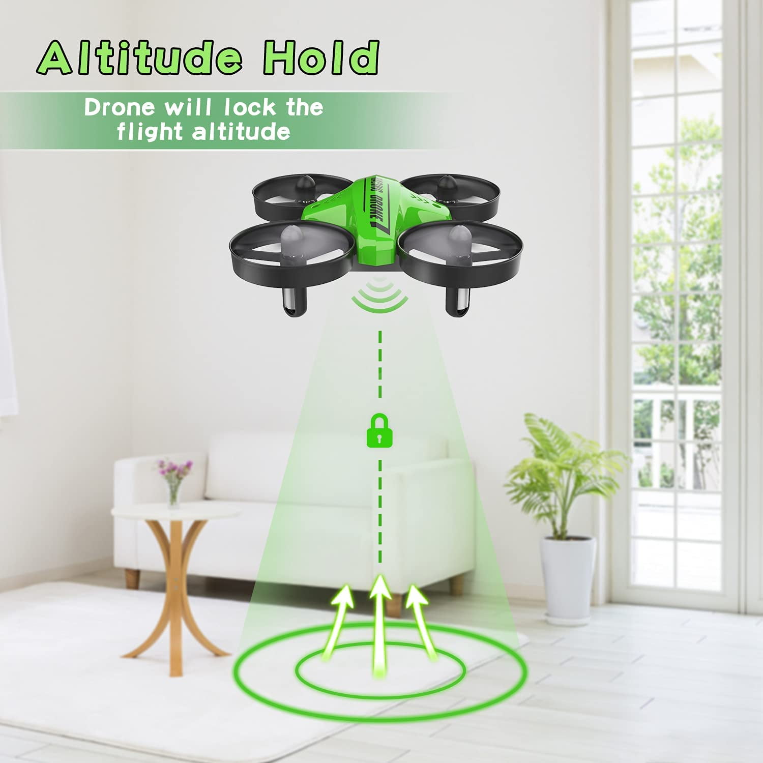 ATOYX Kids Mini Drone with LED lights