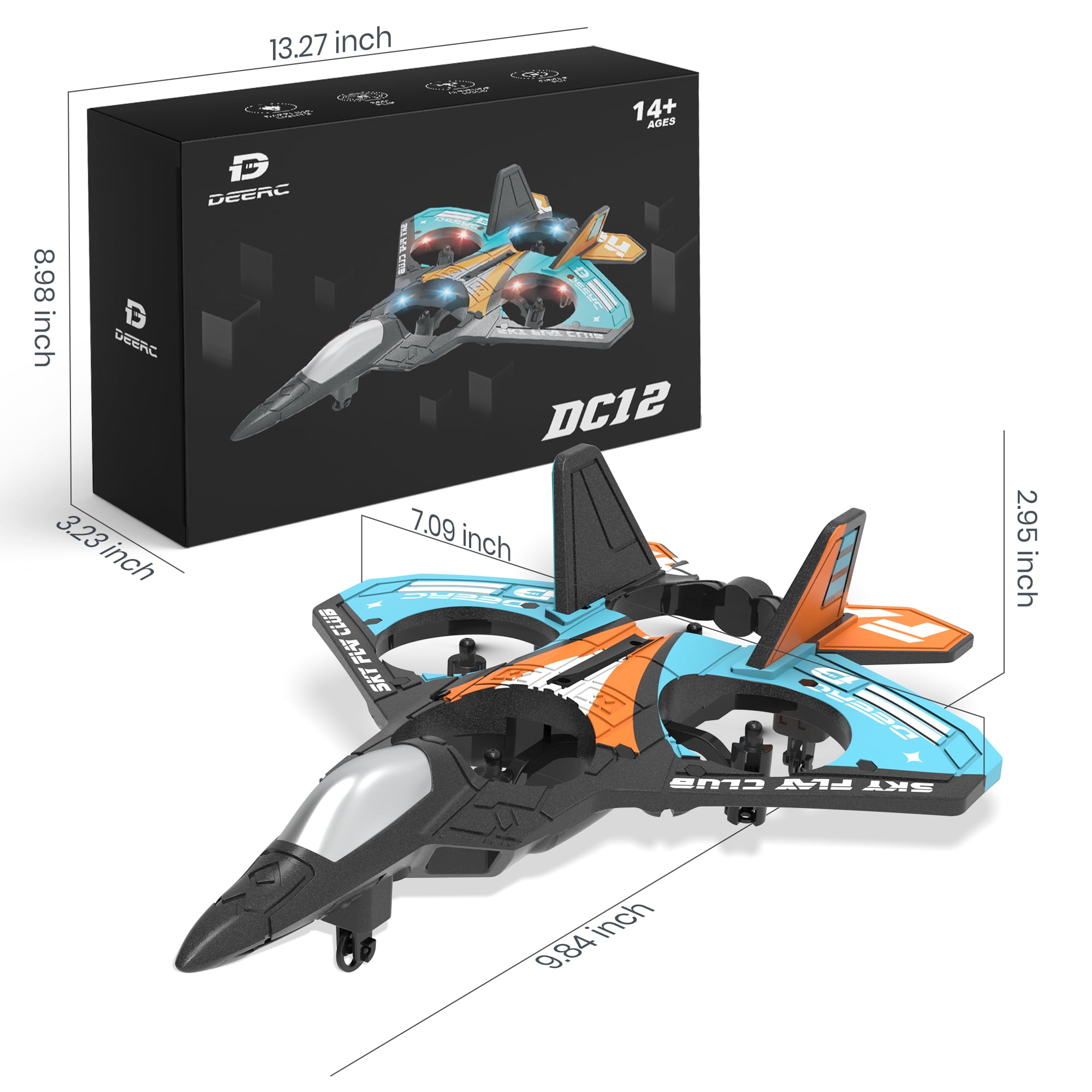 Kids' DEERC Mini Stunt Drone - Lightweight & Headless Mode