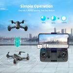 Dragon Touch DF01 Foldable Drone - 1080P Camera