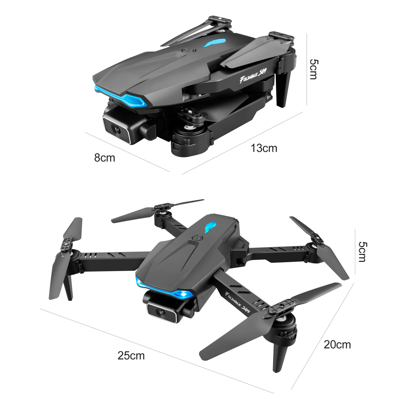 Foldable 4K HD Mini Drone with WiFi