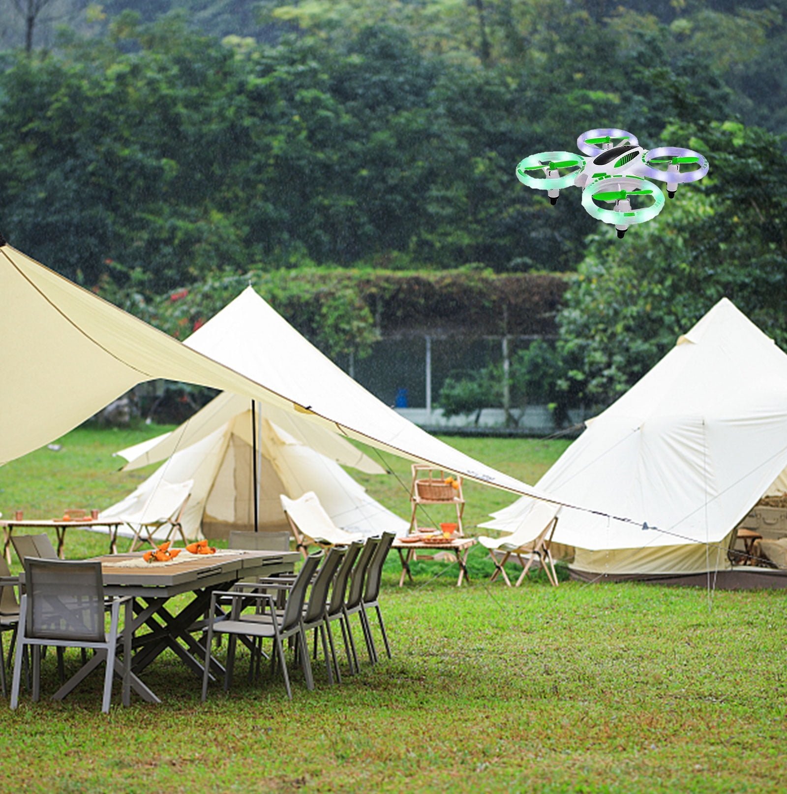 Glow Up Mini Stunt Drone with LED Lights