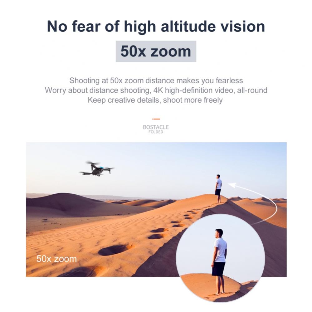 Foldable GPS Quadcopter with Double 4k Camera