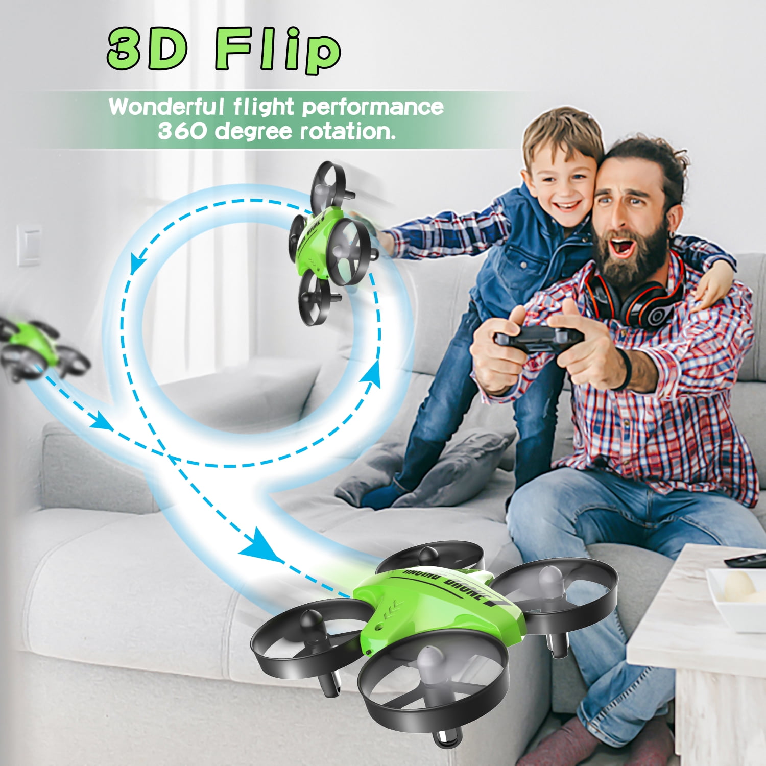 ATOYX Kids Mini Drone with LED lights