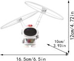 Upgraded 360° Rotating Hand-Controlled Mini Drone Toy