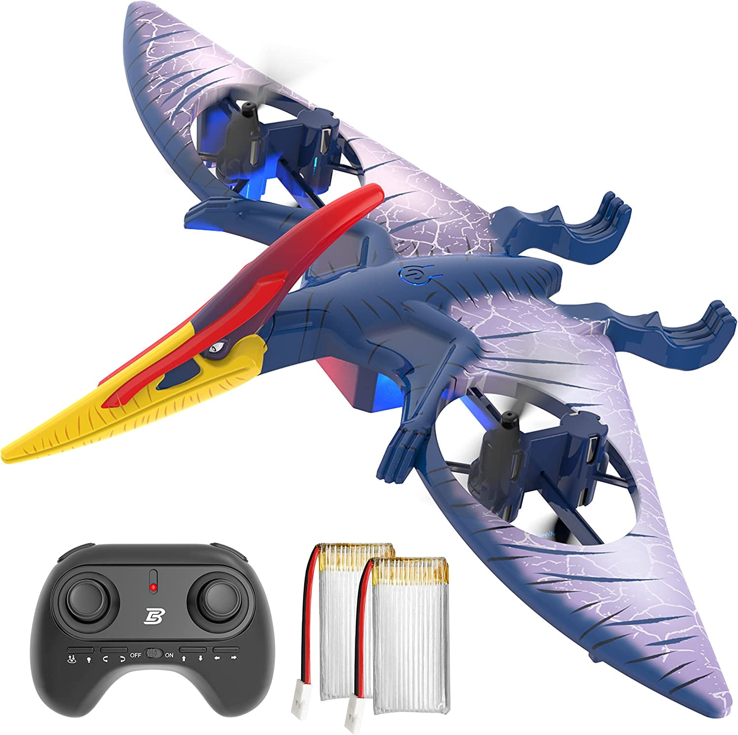 Bezgar Kids' Dino Drone with LED Lights