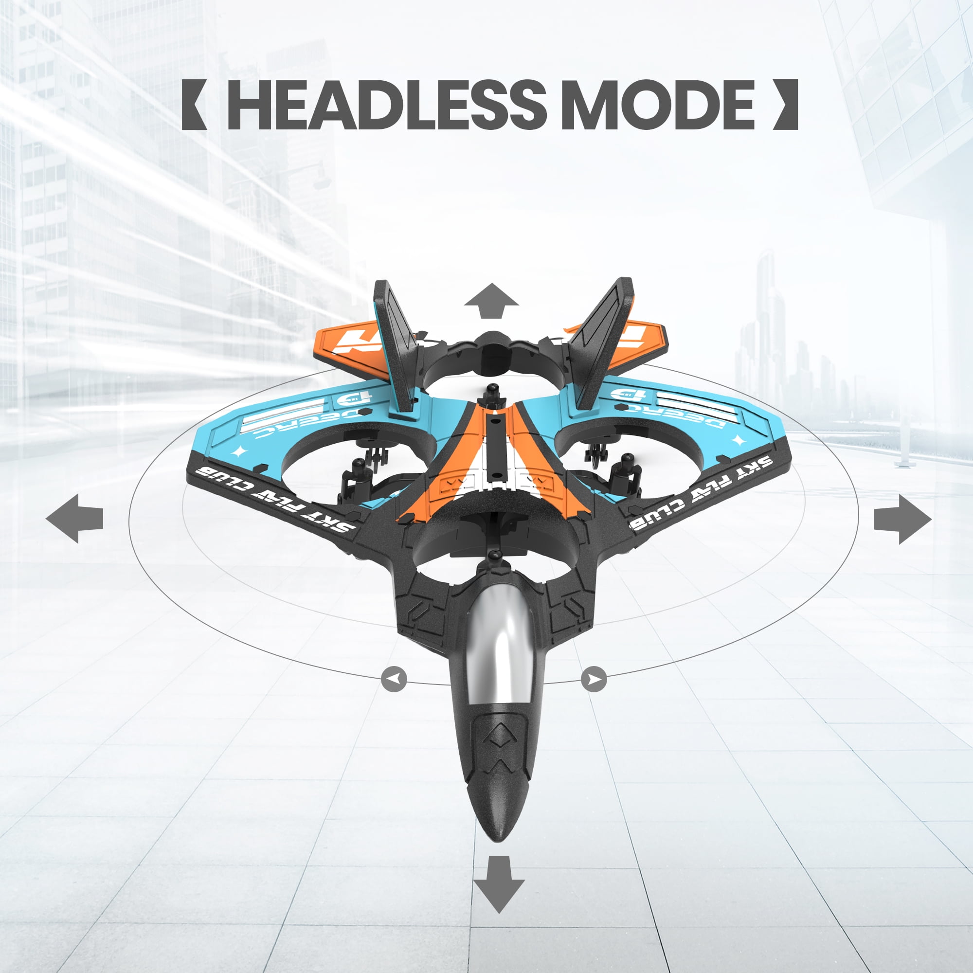 Kids' DEERC Mini Stunt Drone - Lightweight & Headless Mode