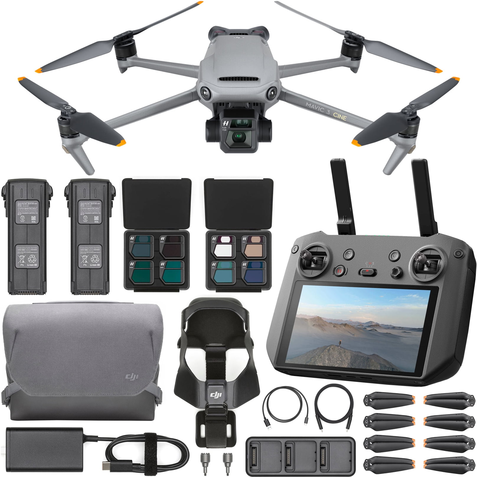 Gray DJI Mavic 3 Cine Combo Drone