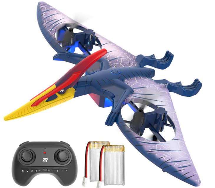 Bezgar Kids' Dino Drone with LED Lights
