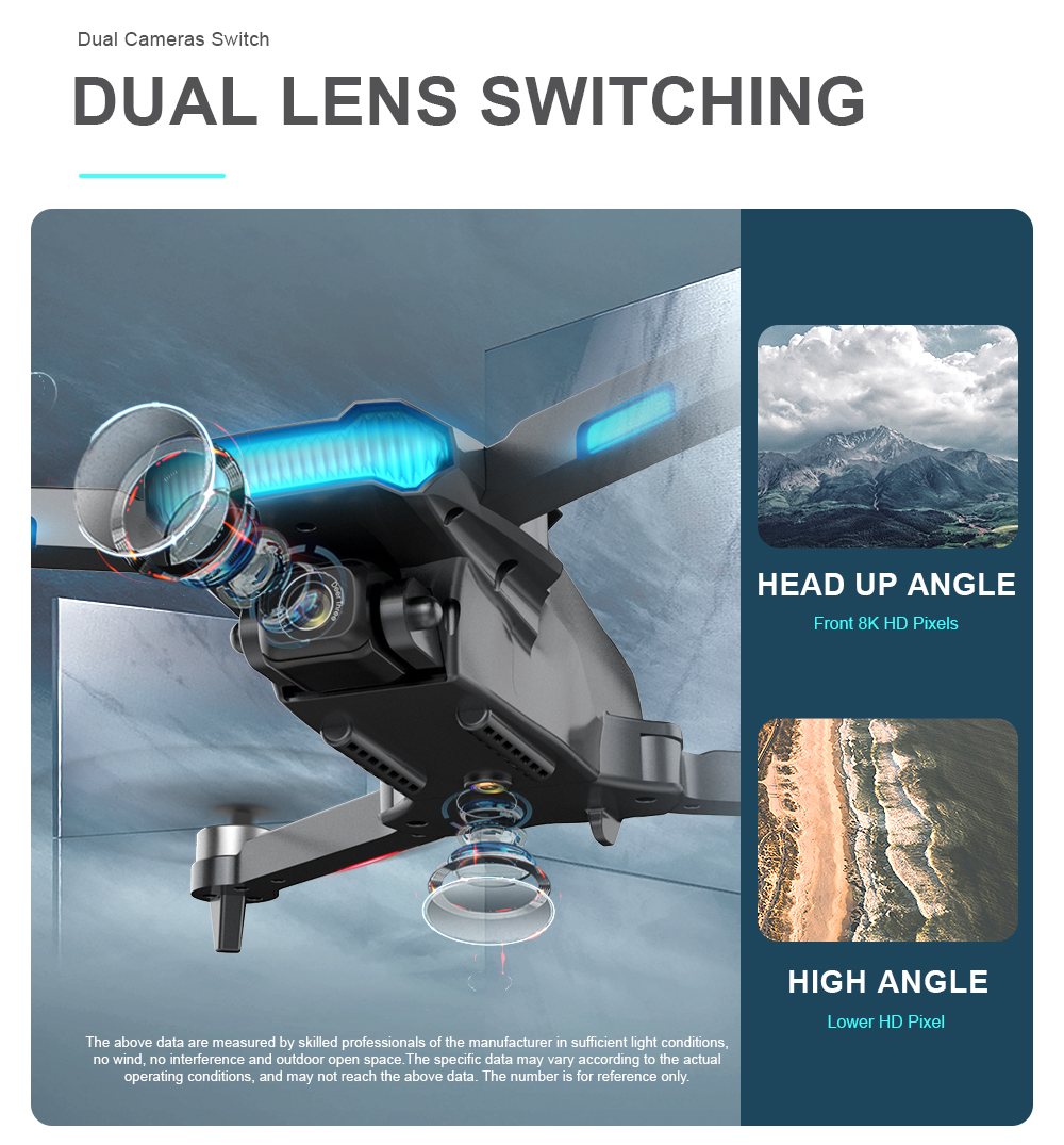 8K GPS Drone with Follow Me Feature