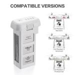 Powerextra 2-Pack Intelligent Flight Battery for DJI Phantom 3