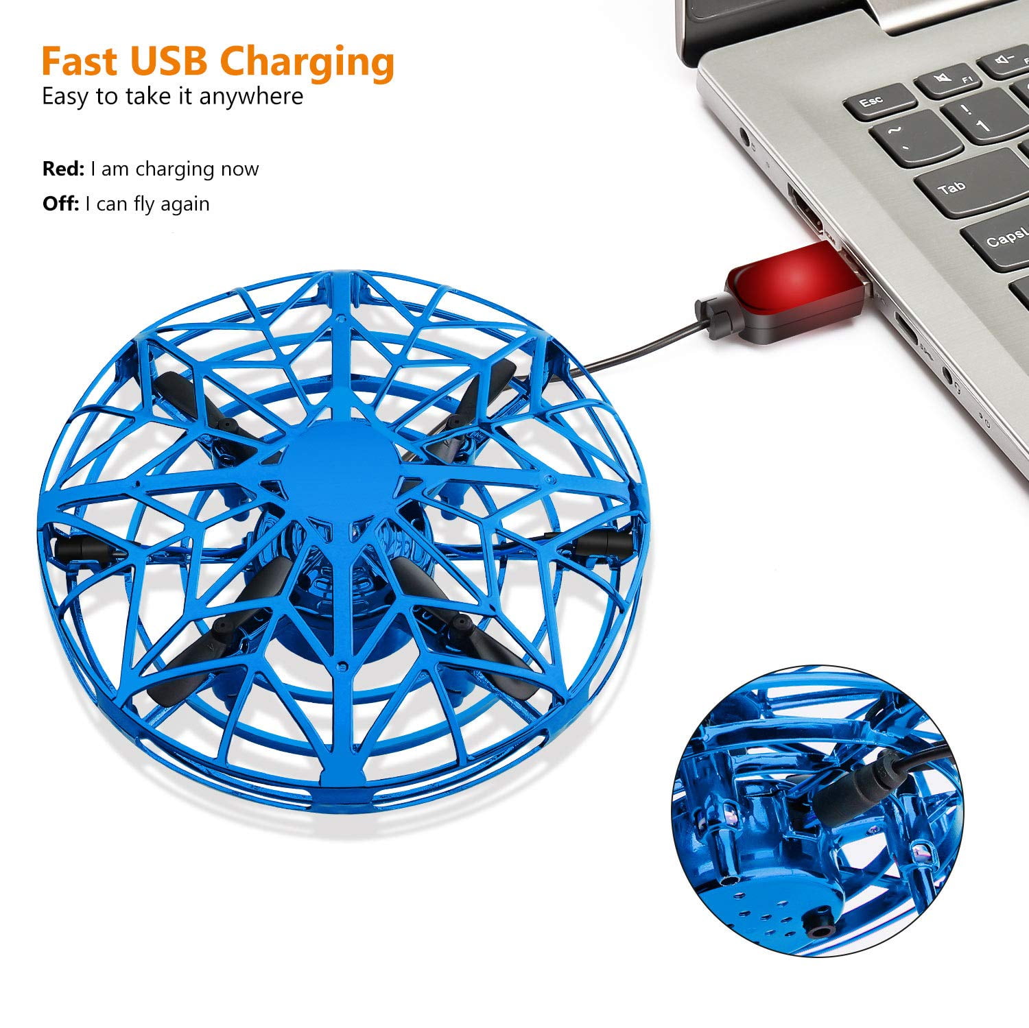 Hands-Free Mini Drone for Kids & Adults