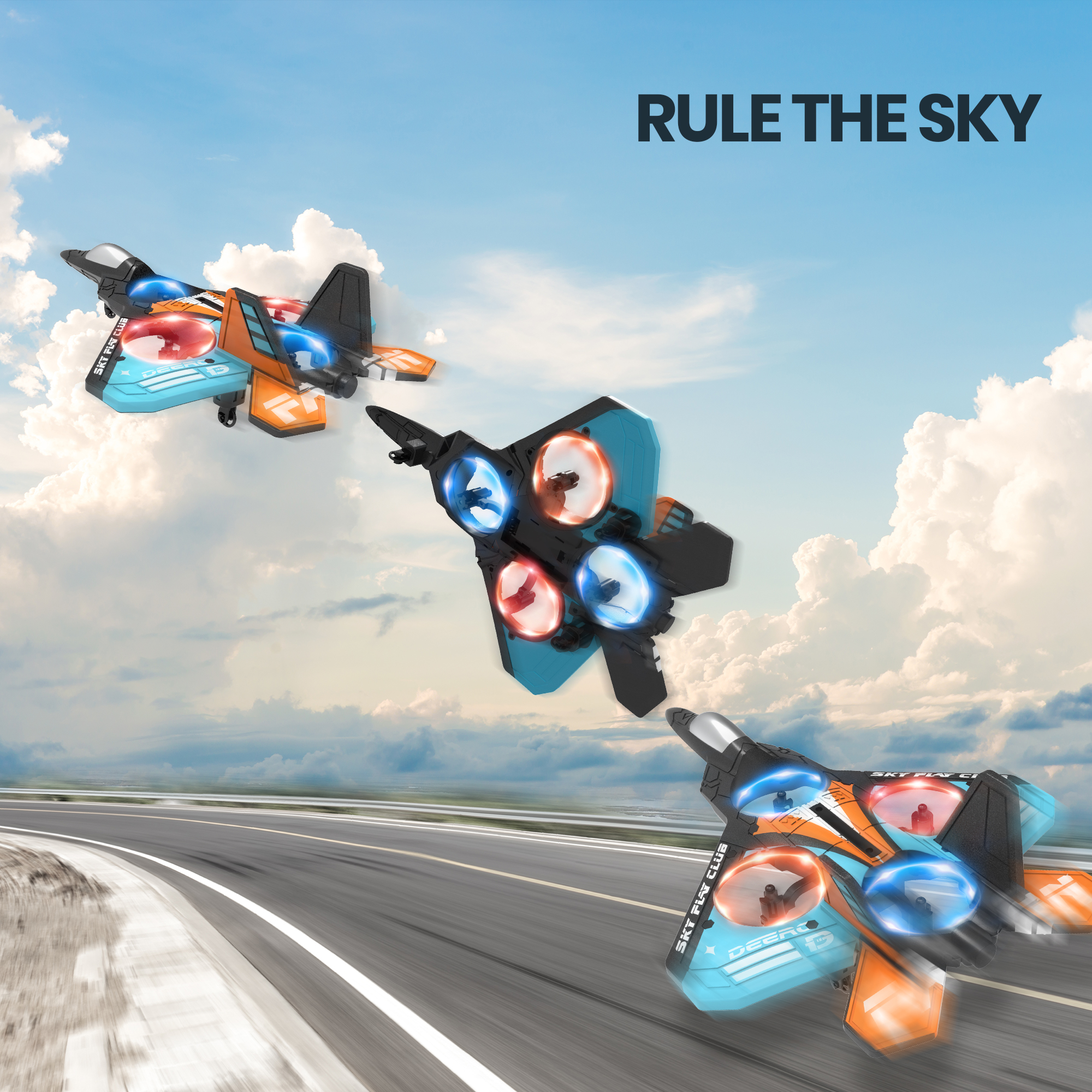 Kids' DEERC Mini Stunt Drone - Lightweight & Headless Mode