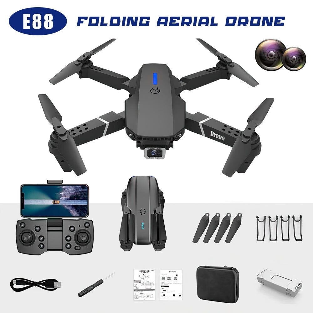 Dual Camera 4K Drones with Obstacle Avoidance