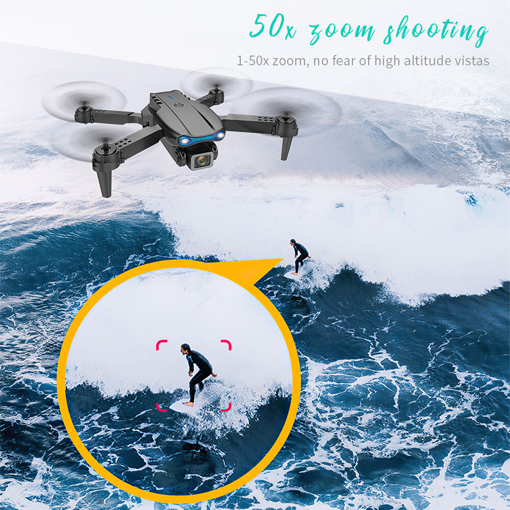 Dual Camera 4K Drones with Obstacle Avoidance