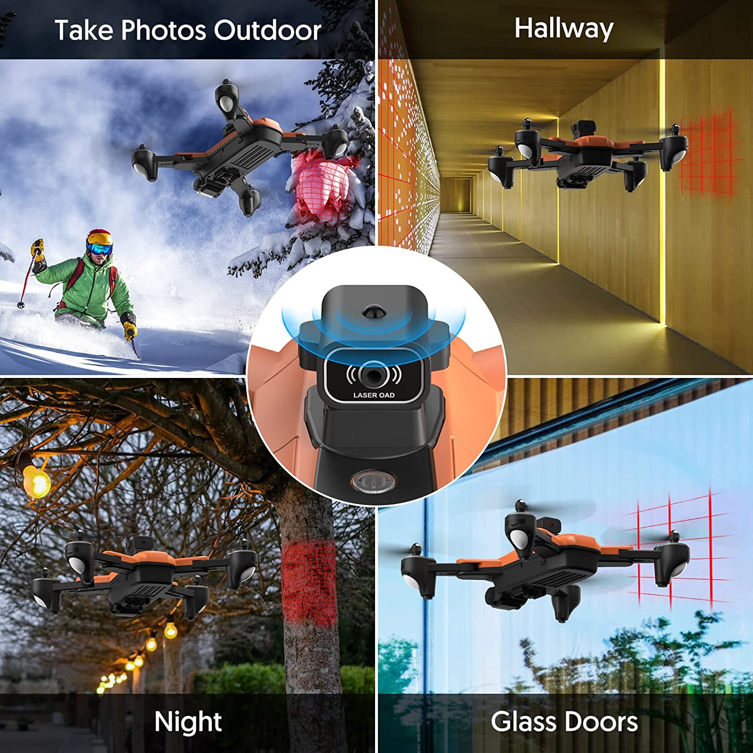 PLUSBRAVO Mini Drone with HD Camera