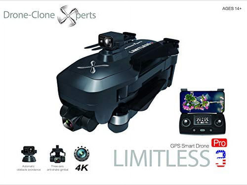 Limitless Drone X Pro 4K GPS Camera