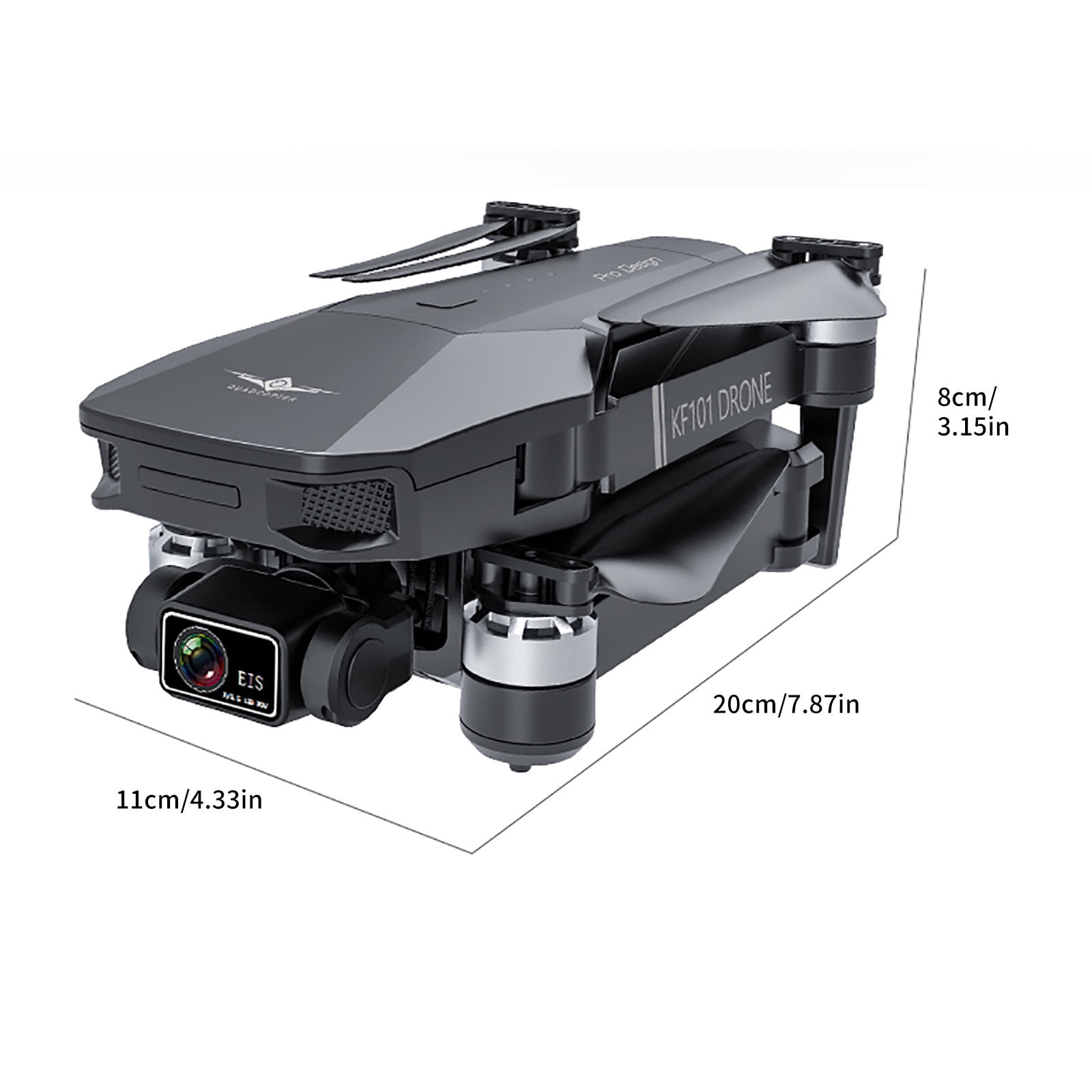 KF101 4K Camera Drone with GPS & Wifi