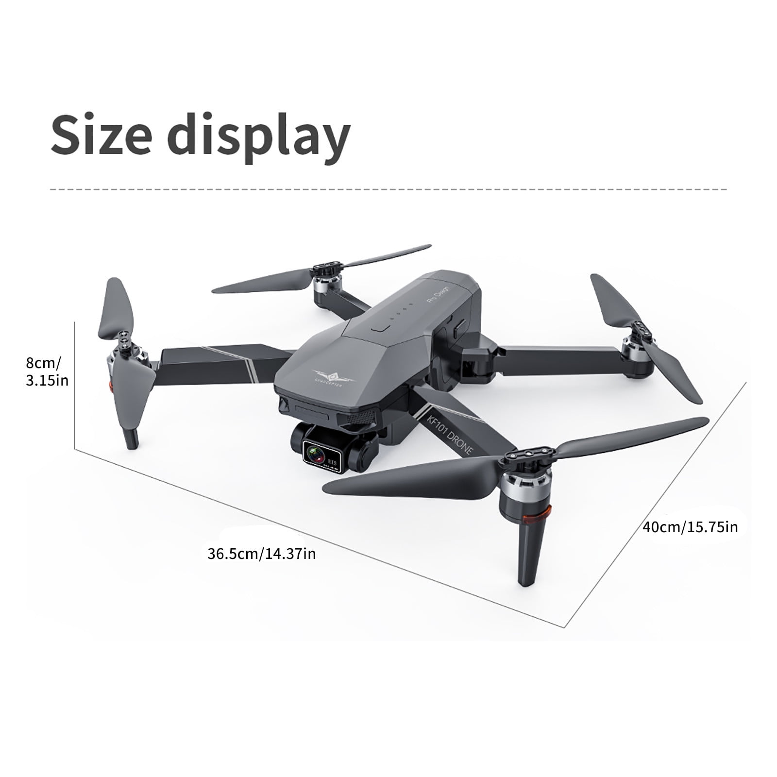 KF101 4K Camera Drone with GPS & Wifi